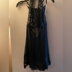 Cacique halter style babydoll-nwt!